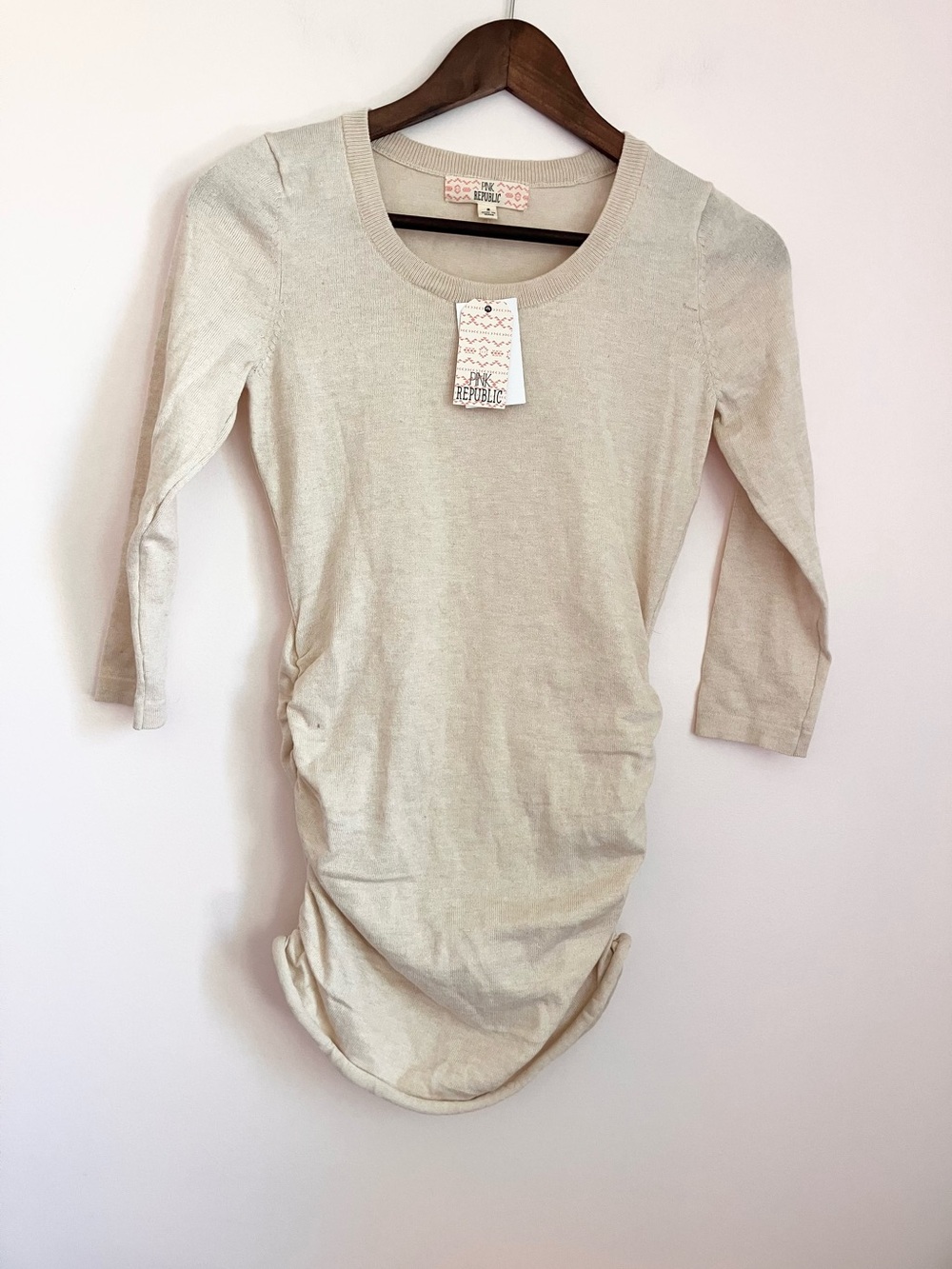 NWT Pink Republic Ruched Top